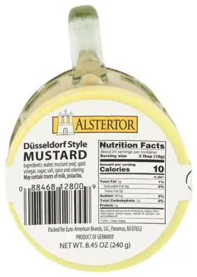 Alstertor Mustard Dssldrf Beer Mug