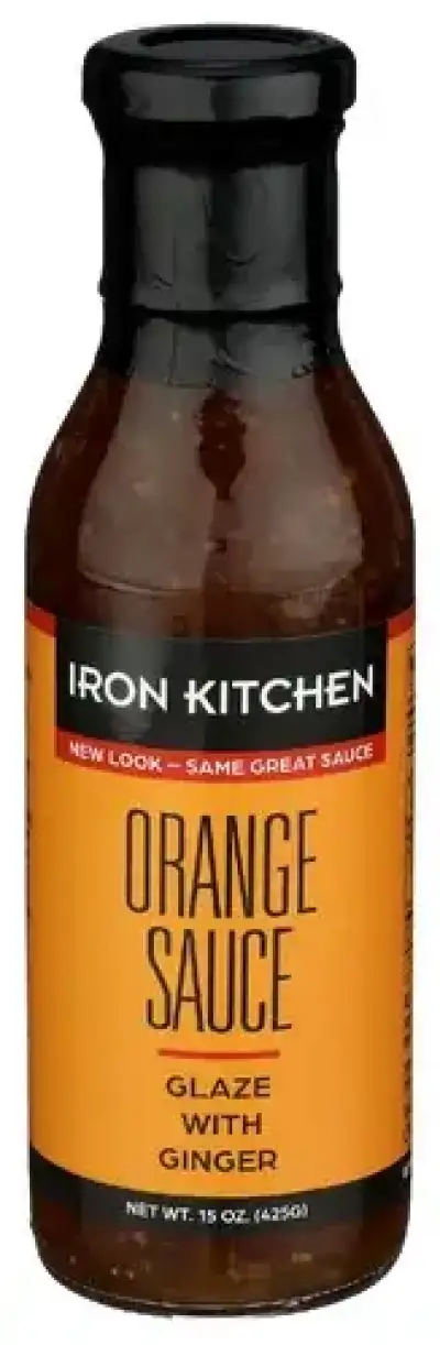Iron Kitchen Sauce Glaze Orange Gngr