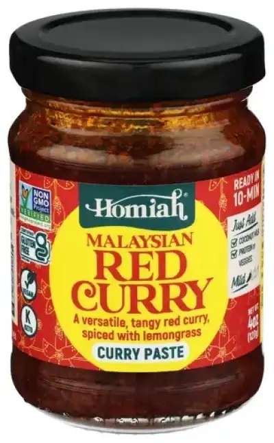Homiah Curry Paste Red Malaysin