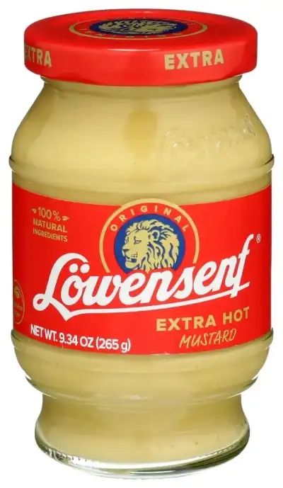 Lowensenf Mustard German Extraa Hot