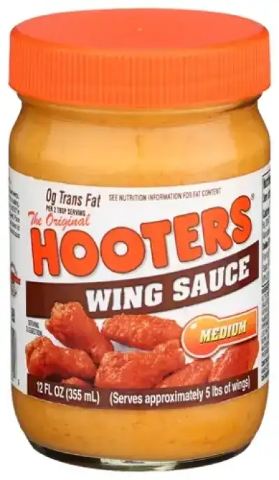 Hooters Sauce Wing Medium