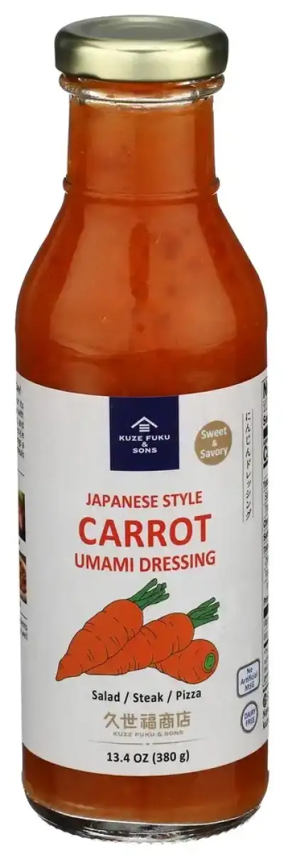 Kuze Fuku And Sons Dressing Carrot Umami