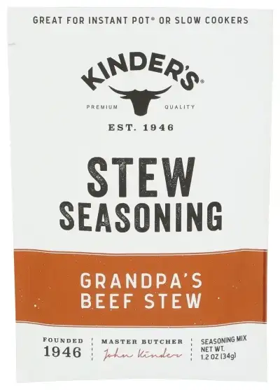 Kinders Seasoning Beef Stew