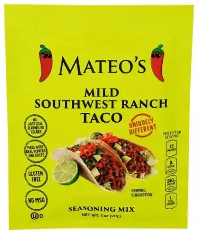 Mateos Gourmet Southwst Rnch Mld Packet