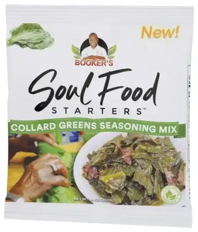 Bookers Soul Food Starter Collard Green Seas Mix