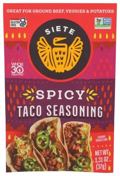 Siete Seasoning Taco Spicy