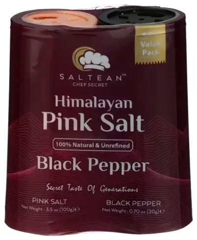 Saltean Chef Secret Salt Pnk Hml & Peppr Set