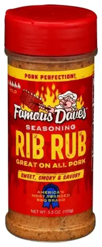 Famous Daves Seasoning Rub Rib