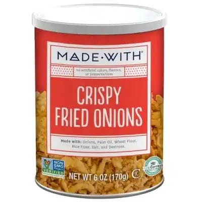 Made With Onions Crispy Fried