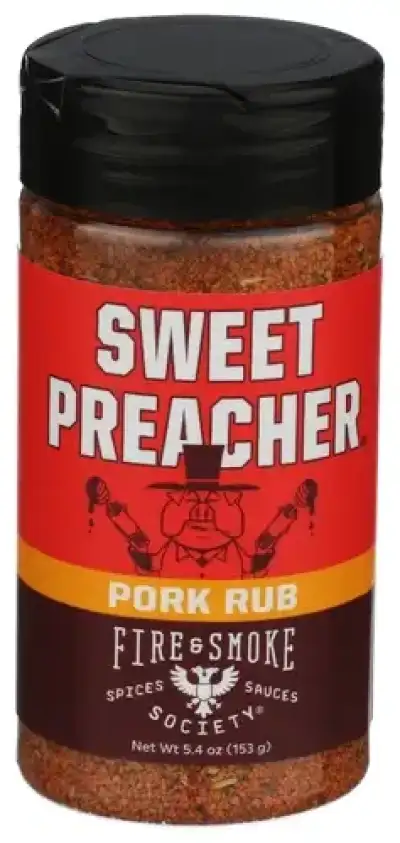 Fire And Smoke Rub Sweet Preacher