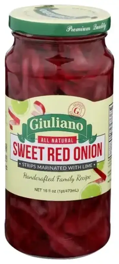 Giuliano Onion Strips Sweet Red