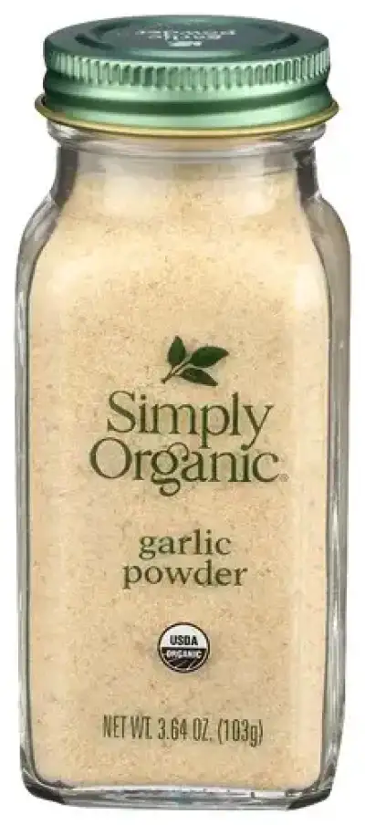 Simply Organic Seasoning Garlic Pwdr Organic Bttl