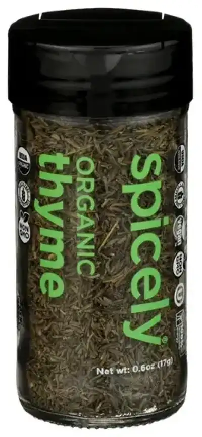 Spicely Organics Spice Thyme Jar