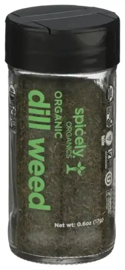 Spicely Organics Spice Dill Weed Jar