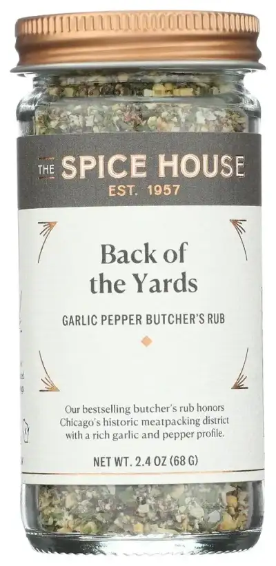 The Spice House Rub Garlic Pepper Butchr