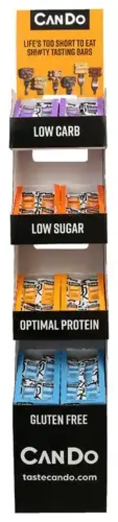Cando Bar Mix 4Var 96 Pc