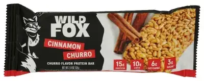 Wild Fox Bar Protein Cinnamon Churro