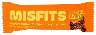 Misfits Bar Protein Peanut Butter Fudg