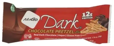 Nugo Protein Bars And Sna Bar Drk Choc Pretzel