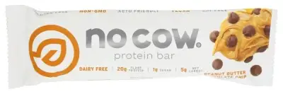 No Cow Bar Bar Peanut Bttr Choc Chip