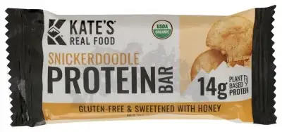 Kates Real Food Bar Protin Snickrdoodl Organic