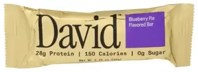 David Protein Bar Protin Bluberry Pie