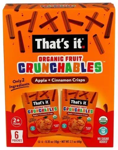 Thats It Bar Crnch Appl Cinnamon 6Ct