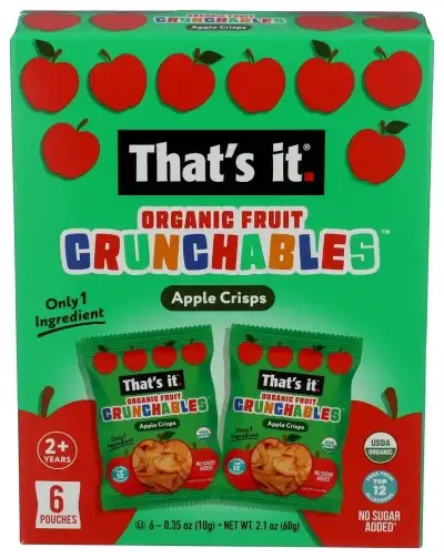Thats It Bar Crnchables Apple 6Ct