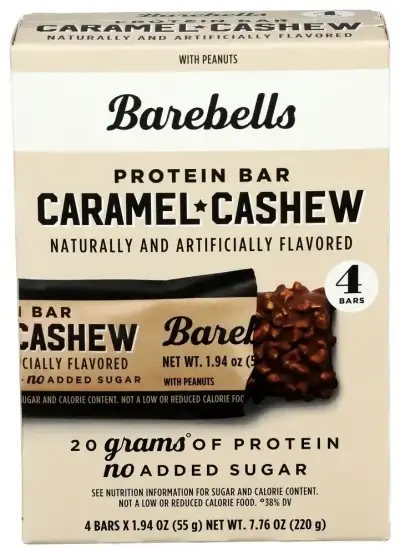 Barebells Bar Caramel Cashew 4Pc