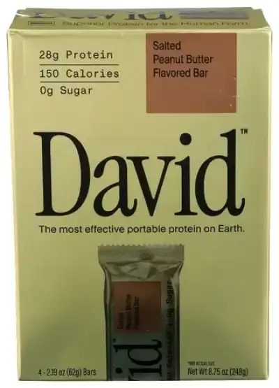 David Protein Bar Protin Sltd Pb 4Pk