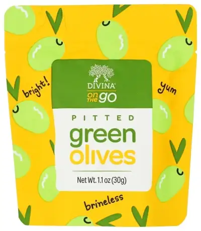 Divina Olives Green Italian Pttd