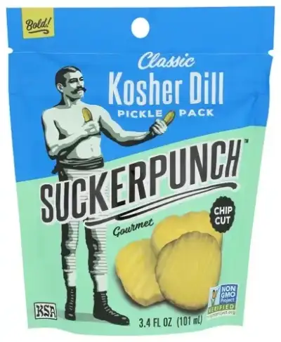Suckerpunch Pickle Chips Classic Dill