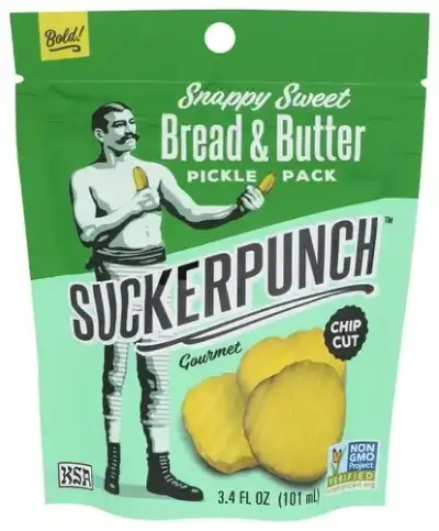 Suckerpunch Pickle Chips Bread Butter
