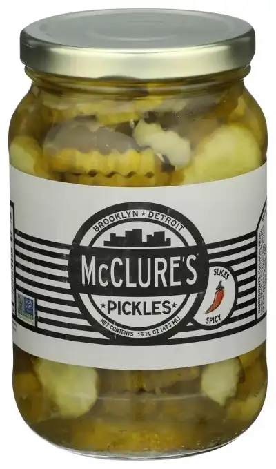 Mcclures Pickles Slice Spicy Dill