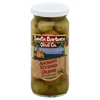 Santa Barbara Olive Stfd Anchovy Jar