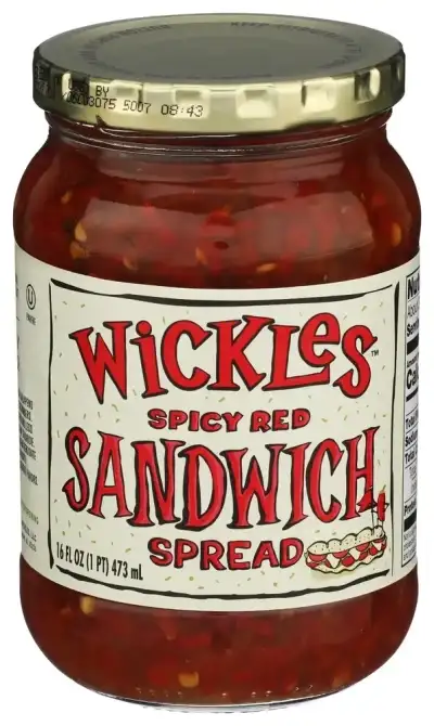 Wickles Sandwich Sprd Spicy Red