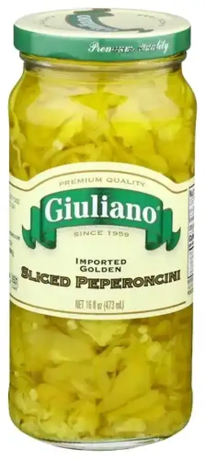 Giuliano Peperoncini Greek Goldan Sliced