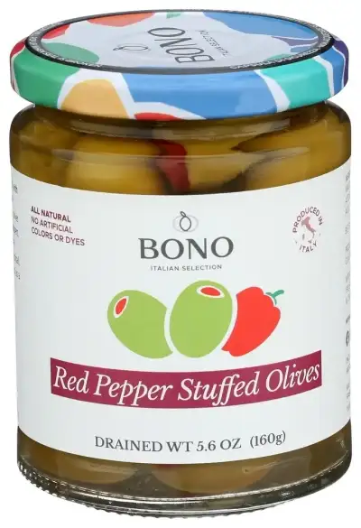Bono Olives Red Pepper Stuffed
