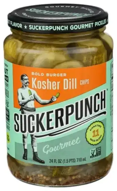 Suckerpunch Pickle Chips  Dill