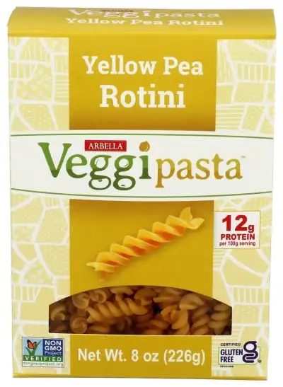 Veggipasta Pasta Rotini Yllw Pea Gf