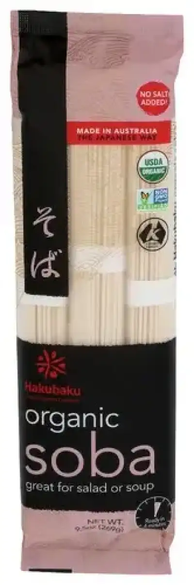 Hakubaku Noodle Bckwht Soba Organic