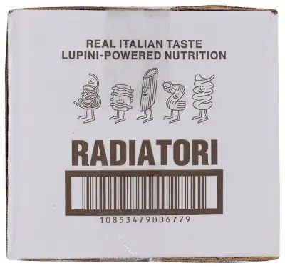 Brami Lupini Snack Pasta Radiatori Protein
