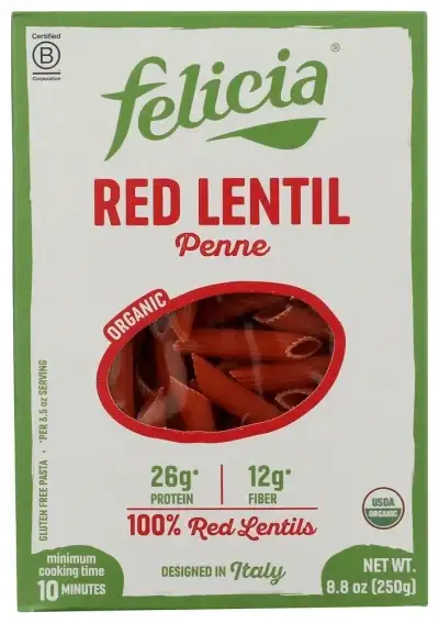 Felicia Pasta Penne Lntl Red