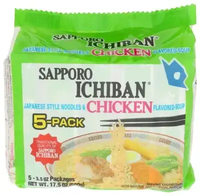 Sapporo Noodles Chckn Flavor 5P
