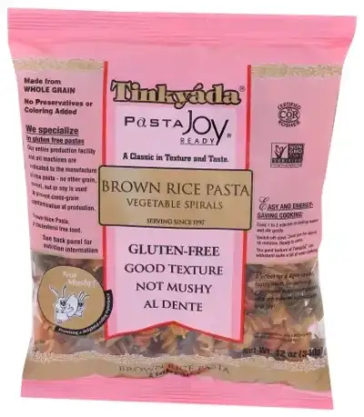 Tinkyada Pasta Brwn Rice Veg Spiral