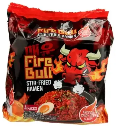 Firebull Ramen Stir Fried Cz Ht 4Pk