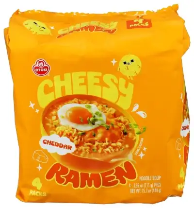 Otoki Ramen Chsy Soup Chdr 4Pk