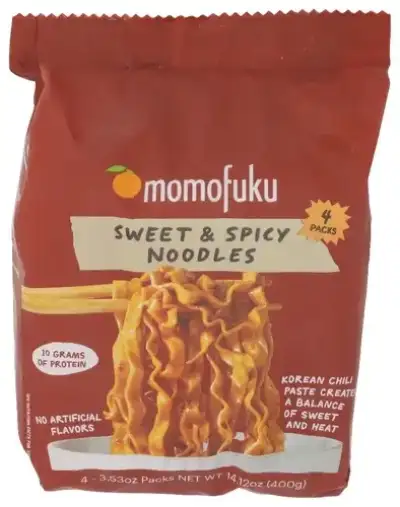 Momofuku Noodles Swt & Spicy 4Pk