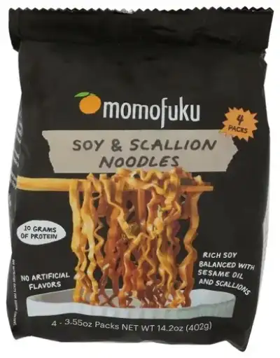 Momofuku Noodles Soy & Scalln 4Pk