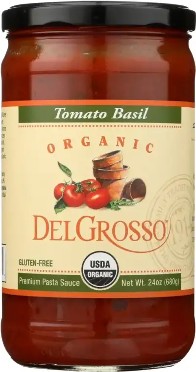 Delgrosso Organic Sauce Pasta Tmo Bsl